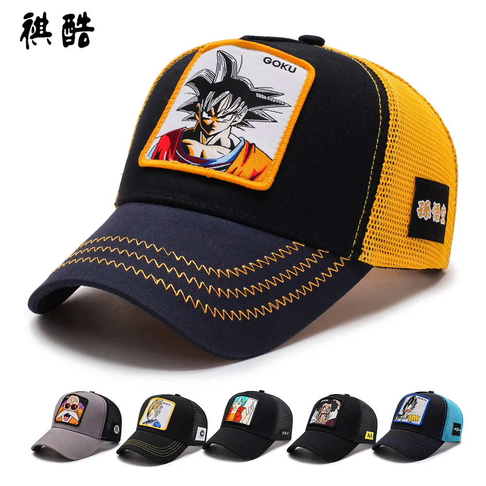 Аниме Dragon Ball Z Dragonball Goku Patch бейсбольная кепка высокого качества из хлопка для