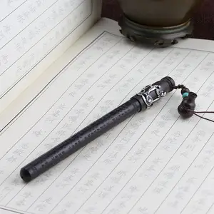 Ручка ручной работы из редкого дерева, серебро 925 пробы, естественный цвет