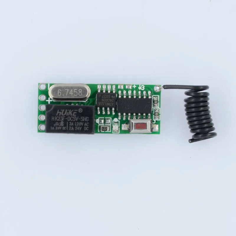 DC3V 5V 12V RF беспроводной Радиоуправляемый переключатель дистанционное управление