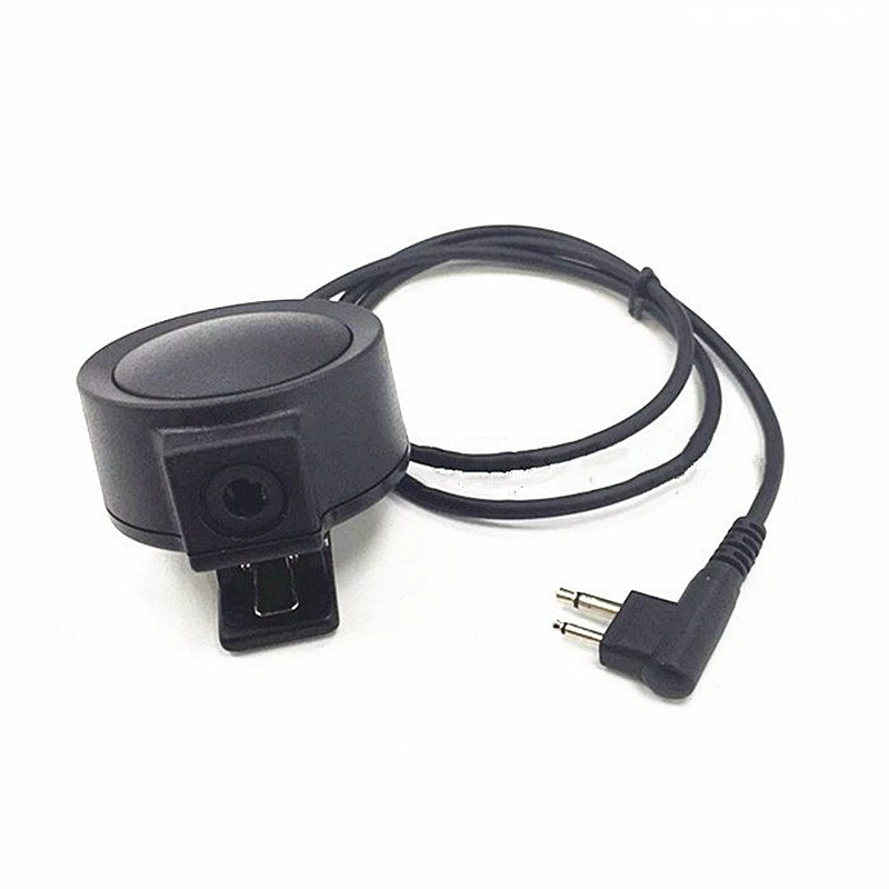 Большая круглая PTT J стандартная тактическая гарнитура для Z Bowman Motorola GP68 GP88 GP300