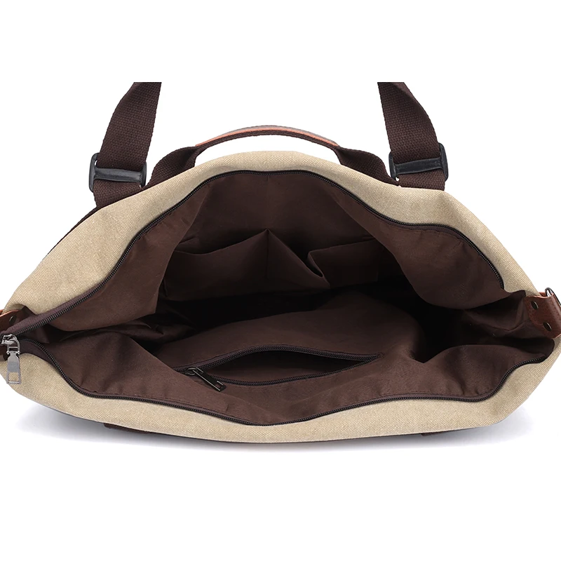 

High Quality Canvas Women's Handbag Large Capacity Shopping Shoulder Bag Fashion Casual Tote Vintage Female Traveller Bag