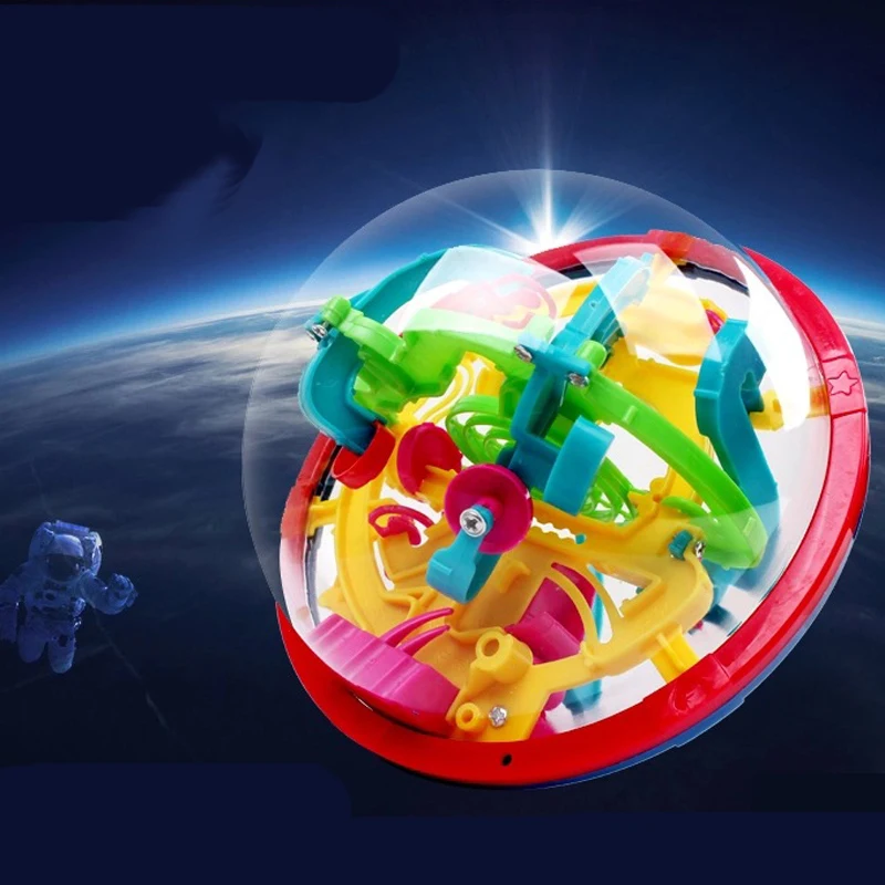 100 шаг a лабиринт волшебный вращающийся шар мраморный кубики-головоломки