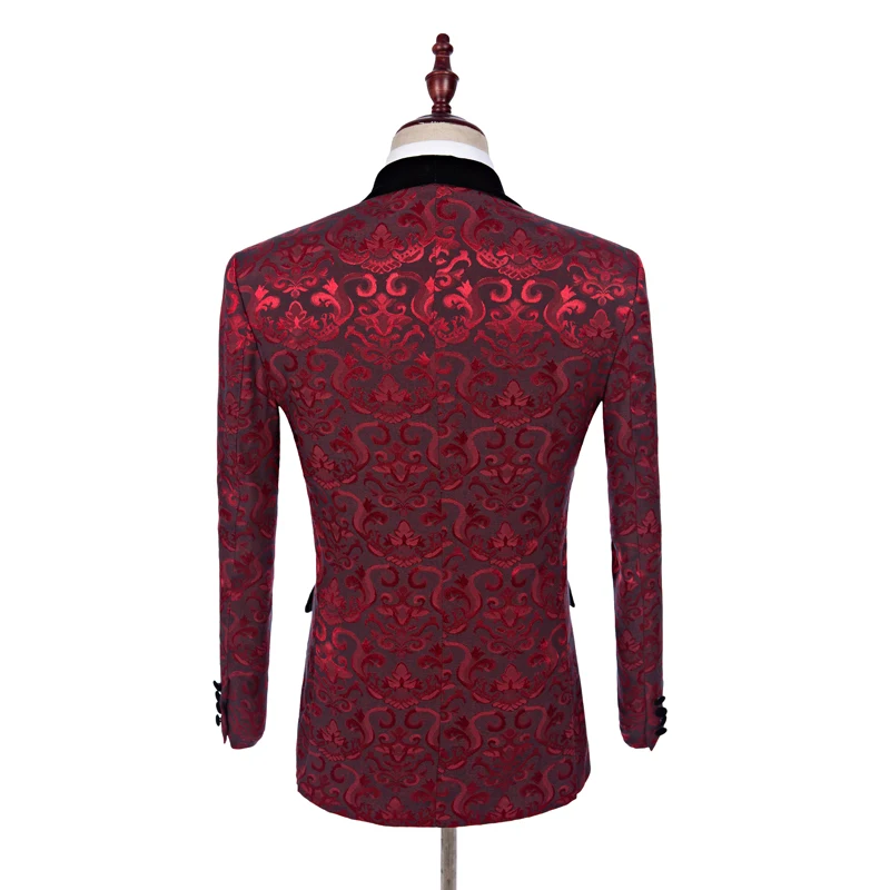 Крутые костюмы для друзей жениха из 3 предметов с яркими и темными поочередными