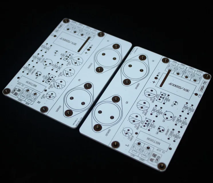 Бесплатная доставка 2 шт./Лот 1969 Плата усилителя мощности 1969PCB пустая пластина