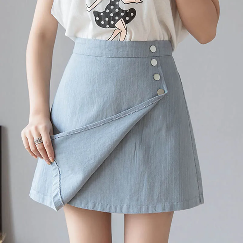 2019 летние модные женские юбки в английском стиле с разрезом стильные мини