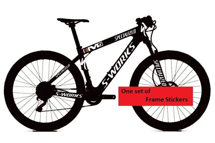 Рамка наклейки Набор для M5 S-Works MTB велосипед Велоспорт Цикл Гонки наклейки