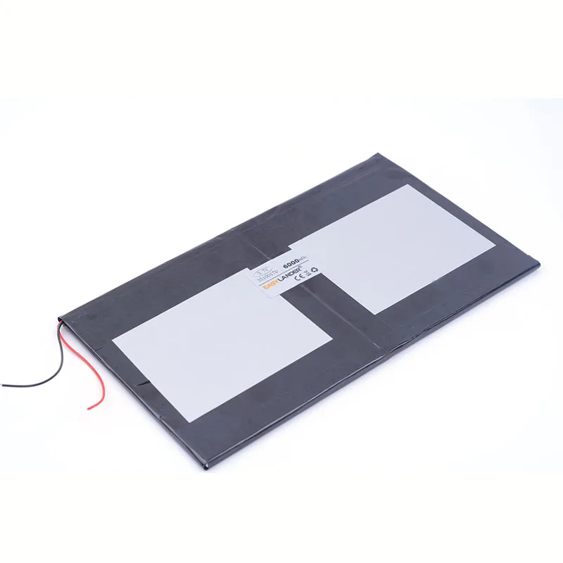 Новый оригинальный 10-дюймовый планшет полимерный литиевый аккумулятор 3 7 В 6000