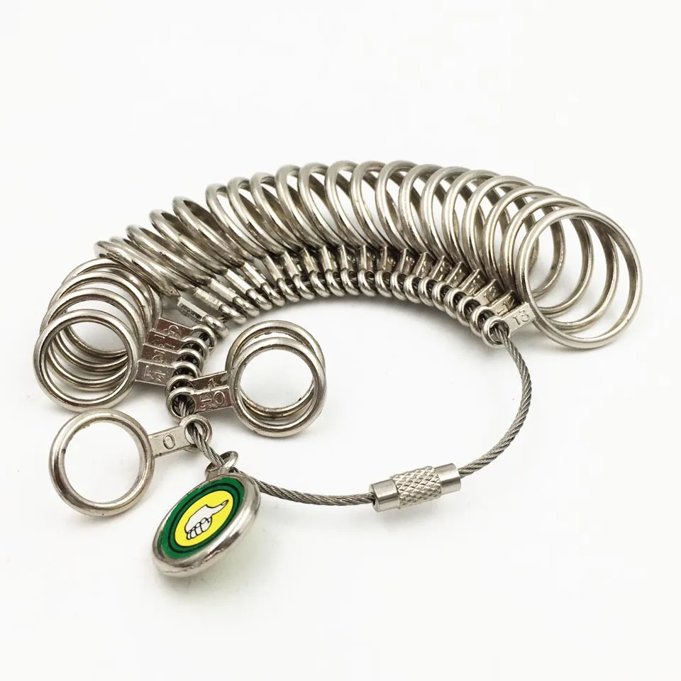 1 комплект кольцо Размеры r размеров ювелиров для измерения роста металлический