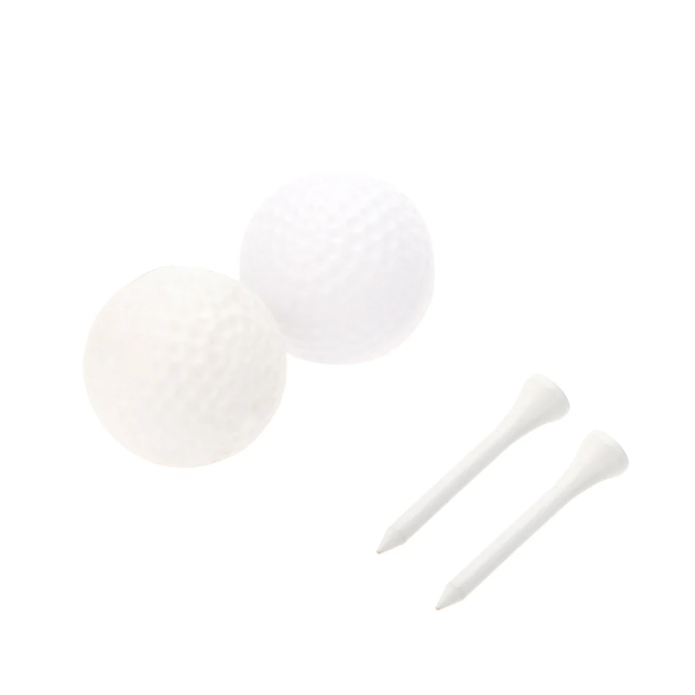 5 в 1 Мини Портативный Гольф Интимные аксессуары комплект 2 Мячи для гольфа + Ти мяч