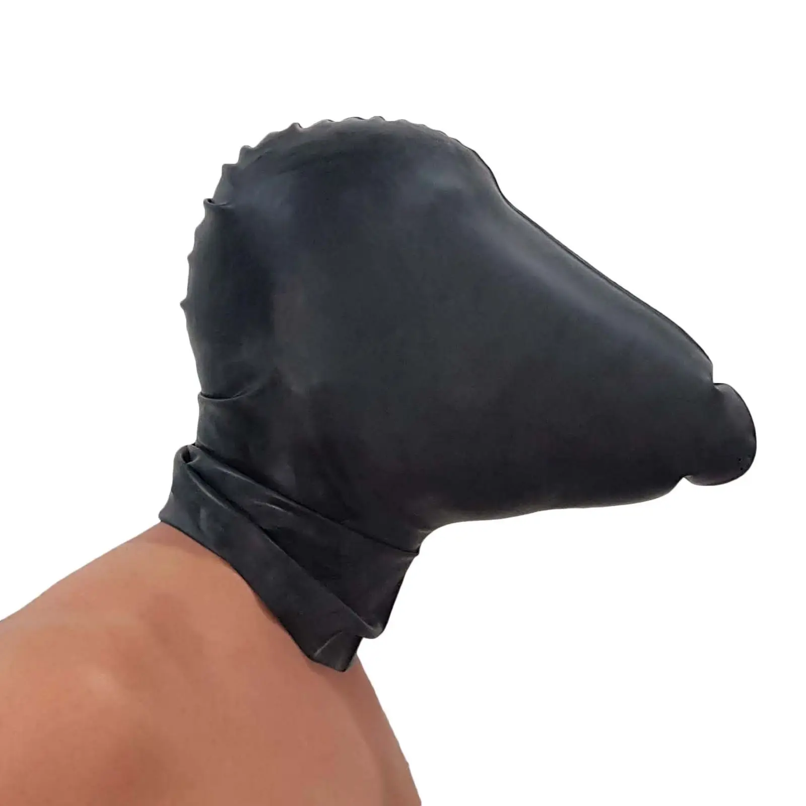 Geschlossene латекс Maske AU Gummi латексная маска резиновый капюшон |