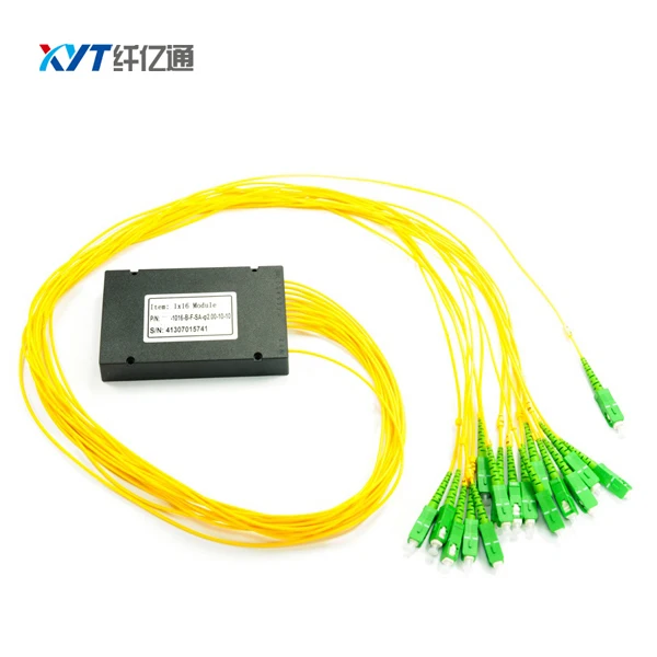 

Оптоволоконное оборудование ABS кассета 1x16 с разъемом FC LC SC для FTTH GPON EPON OLT системы PLC сплиттер