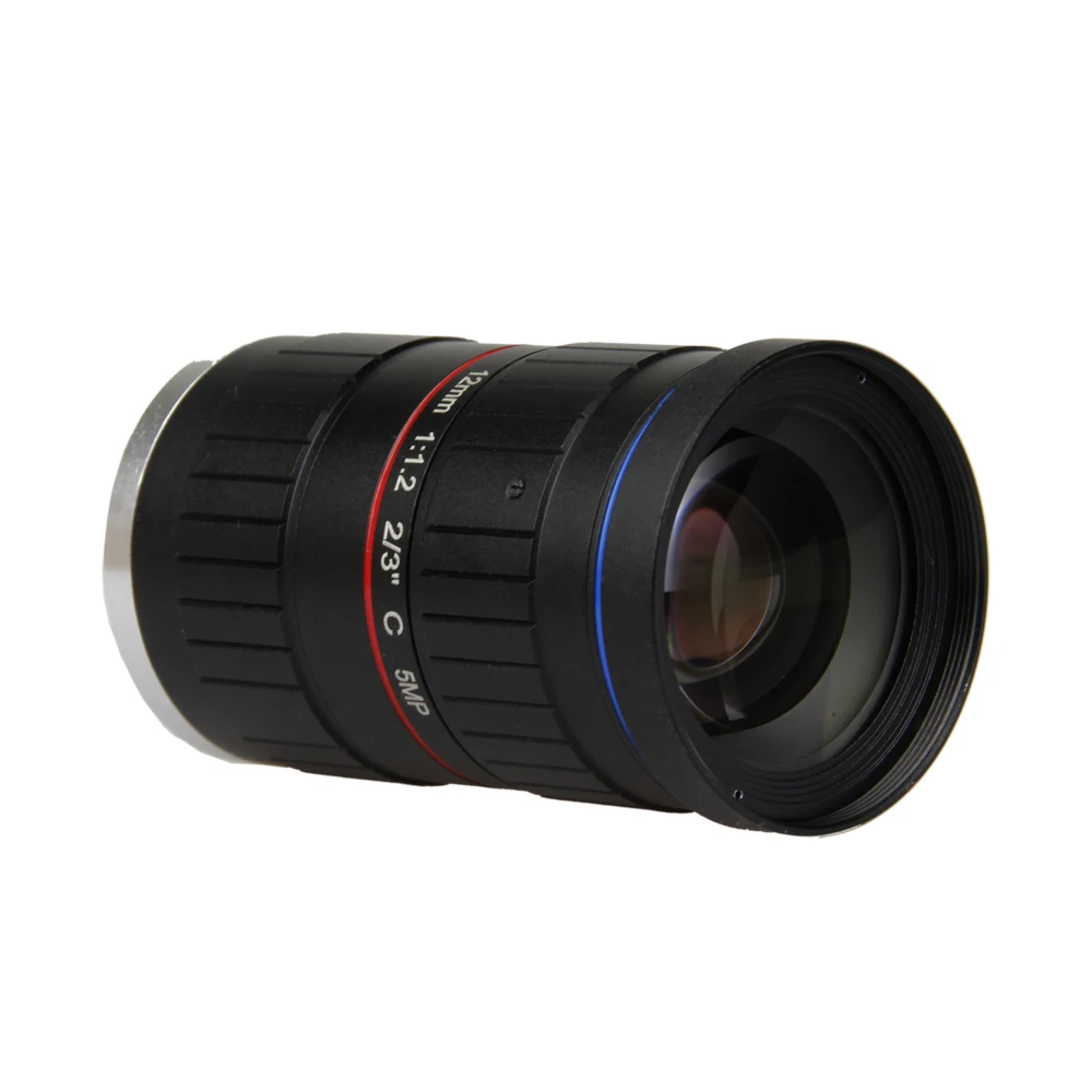 2/3 дюймов 5MP его объектив 12 мм Ультра Starlight F1.2 C крепление для электронной полиции или дорожной камеры