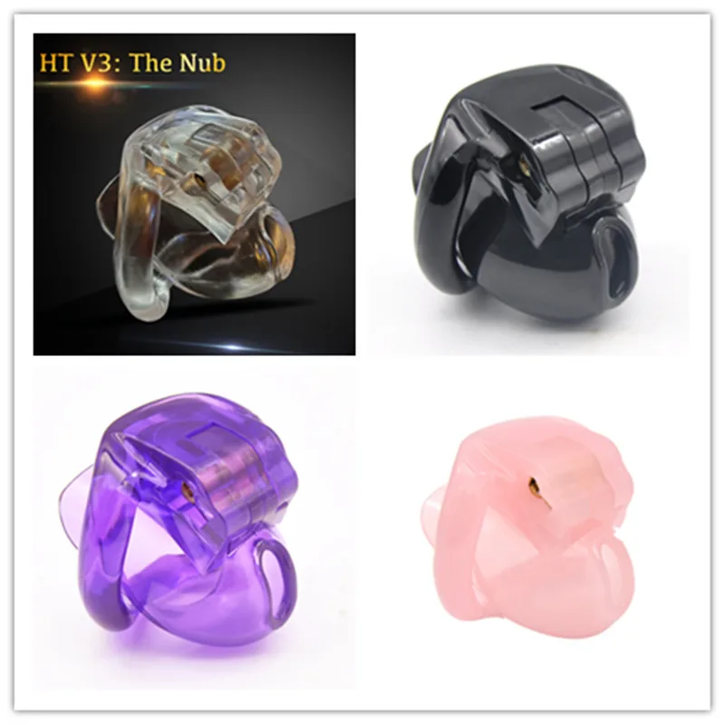 Мужское устройство верности The Nub Of HT V3 с 4 кольцами на член супер мини 100% био