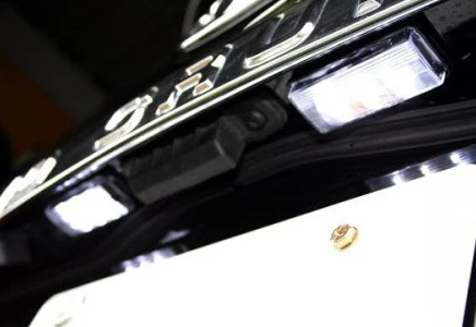 ОШИБОК белый автомобиль светодиодный номерной знак светильник комплект для Lexus