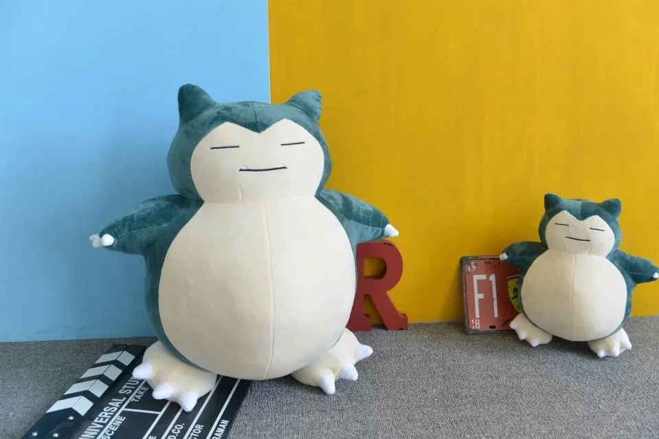 30 см-45 см Snorlax высокое качество плюшевая игрушка kawaii плюшевая аниме мягкая чучело Кукла Детская Gif кукла подарок на день детей