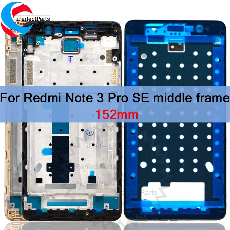 Передняя рамка для Xiaomi Redmi Note 3 Pro SE средняя 152 мм pro Special Edition Лицевая панель ЖК