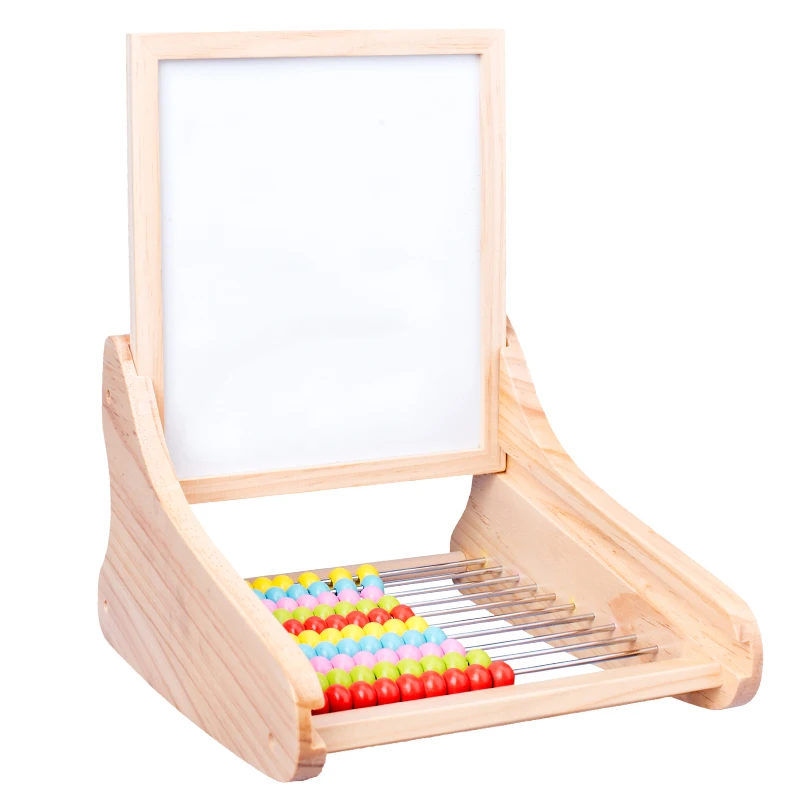 Детские игрушки деревянные игрушки Математика Abacus многофункциональная арифметическая доска для рисования счеты Развивающие игрушки для детей