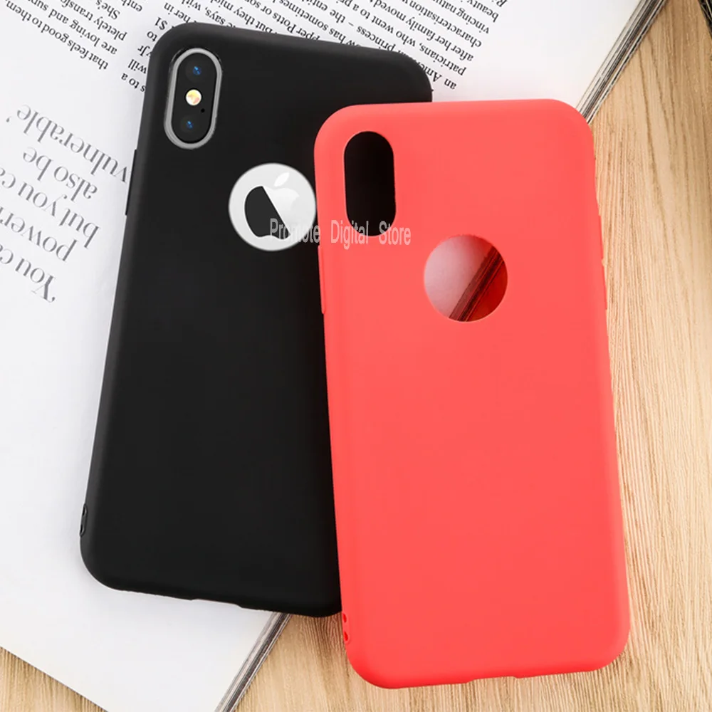 Ультратонкий Мягкий чехол из ТПУ для iPhone 5s 6 7 8 силиконовый защитный резиновый 5 S