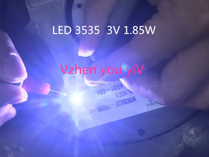 50 шт. оригинальный новый для WOOREE LED 3535 световые шарики холодный белый 3 в 1 85 Вт