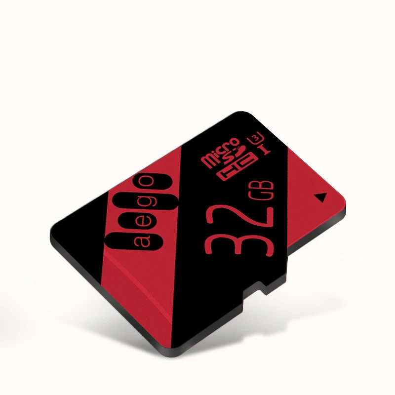Высокоскоростной micro SD карта AEGO 32 Гб памяти класса 10 UHS-I (U1)/UHS-I (U3) с sd-адаптером |
