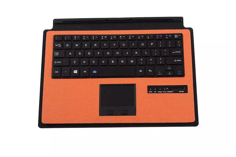 Беспроводной Bluetooth клавиатура чехол с сенсорной панелью для microsoft Surface Pro 3 12 2