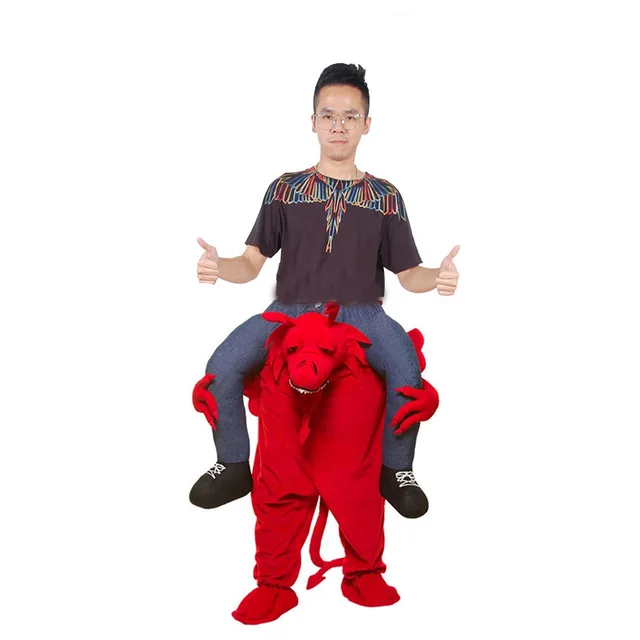 dragon Новинка, костюмы для косплея, Одежда для животных, одежда для катания на мне, одежда для маскарада, одежда для Хэллоуина, рождественской вечеринки - Цвет: dragon