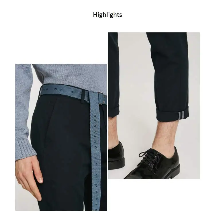 JackJones мужские хлопковые и льняные брюки свободного кроя мужская одежда 218314572