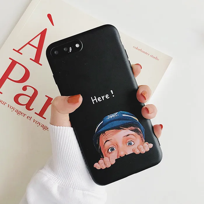 GlamPhoneCase Модный чехол для телефона девочек и мальчиков iphone X 7 7plus 8 8plus 6 6plus 6S 6splus