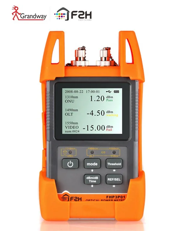 

[ Grandway Original ] F2H FHP3P01 EPON GPON xPON Optical Power Meter OPM FTTx OLT-ONU 1310/1490/1550nm