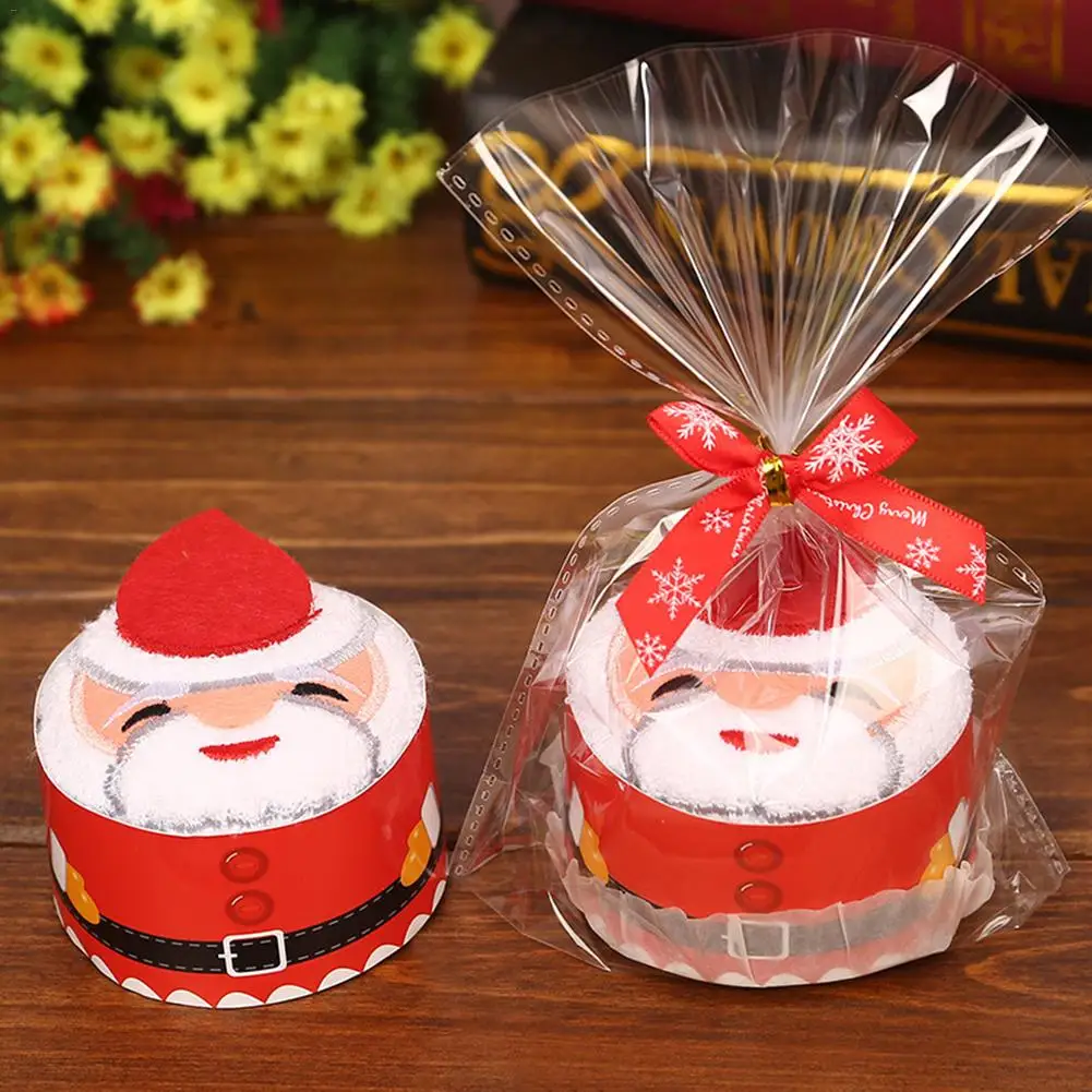 Рождественский подарок Хлопковое полотенце для кекса Natal Noel рождественские