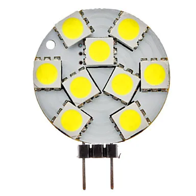 10 шт. G4 светодиодный 12V 1,5 W 9* SMD5050 100lm Bombillas lampada светодиодный светильник G4 12v
