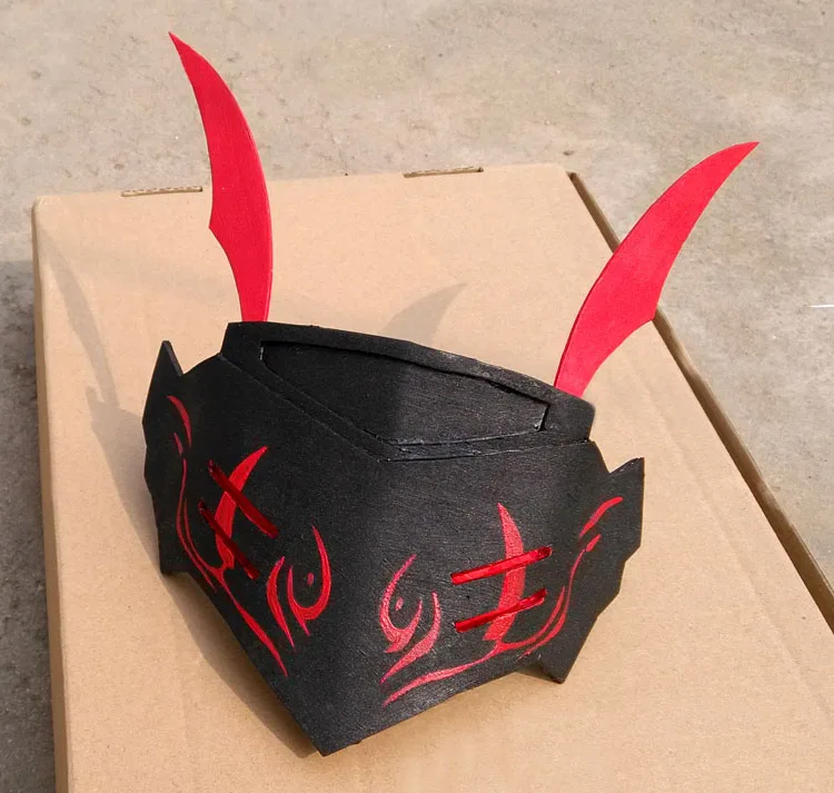 Black RWBY Адам Телец Косплэй маска - Цвет: Black