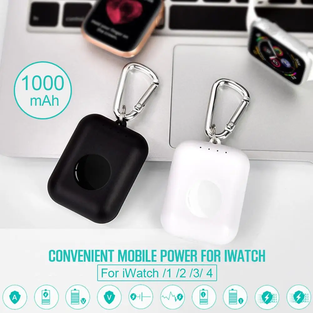 Мини-зарядное устройство 1000 мАч портативное магнитное Беспроводное зарядное в