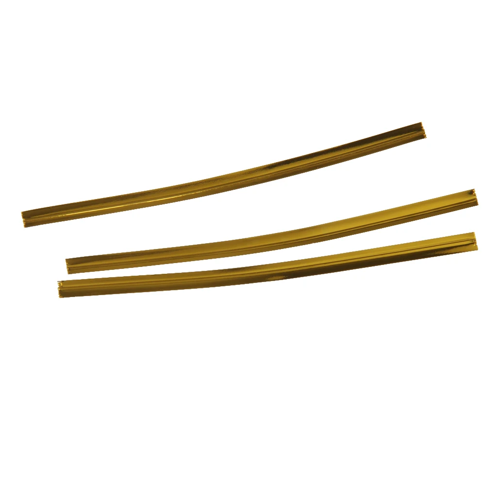 800 шт. металлические плетеные Галстуки идеально подходят для конфет мешок хлеба