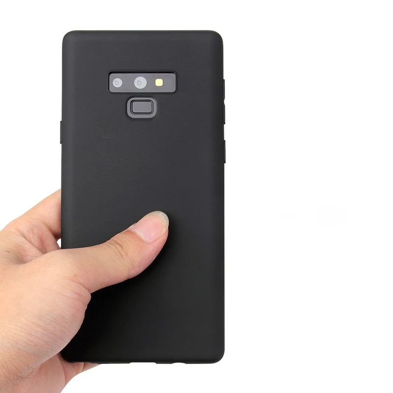 Матовый ультратонкий чехол для телефона samsung galaxy note 9 10 8 силиконовый мягкий note10 pro