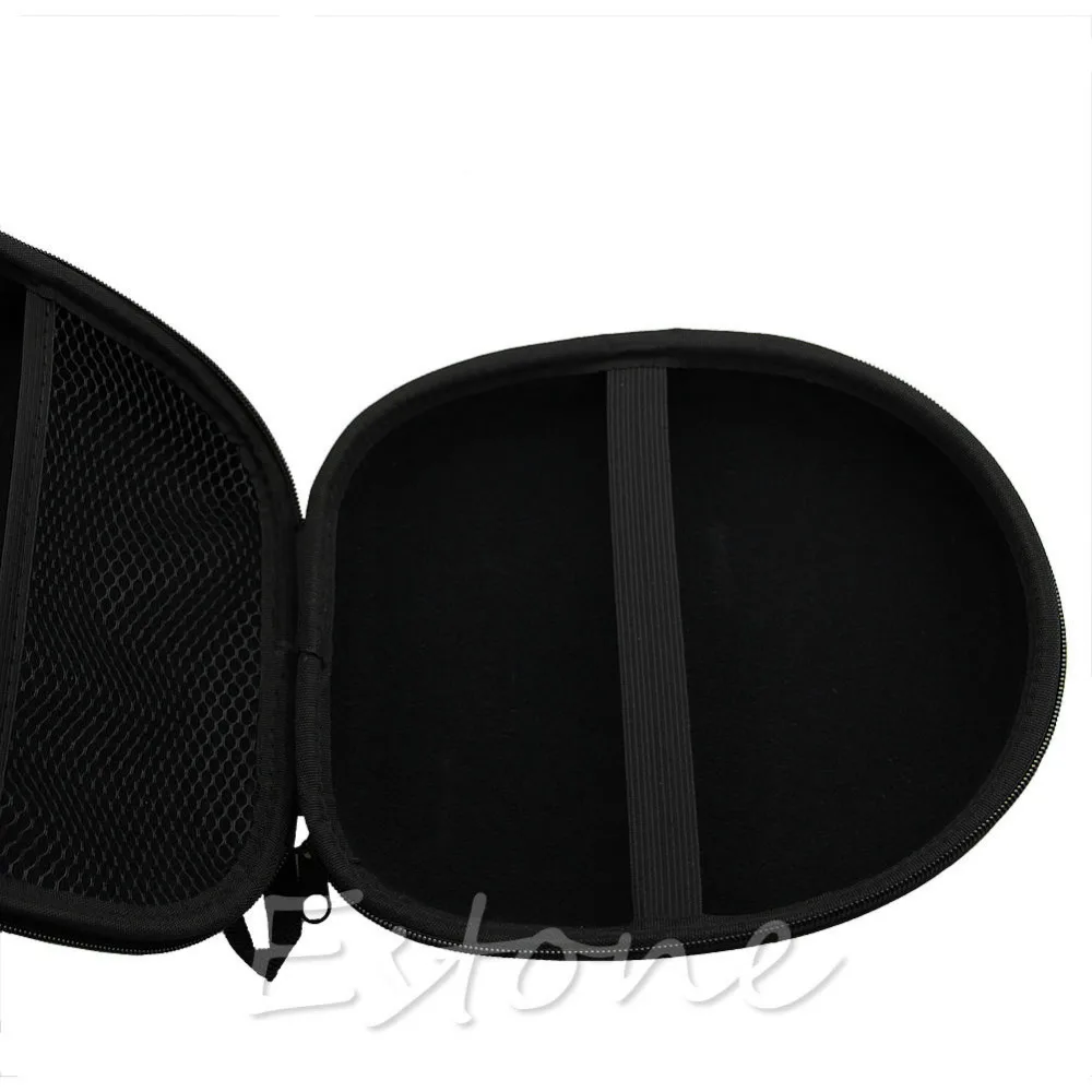 2018 портативный защитный жесткий чехол на молнии сумка для больших наушников и