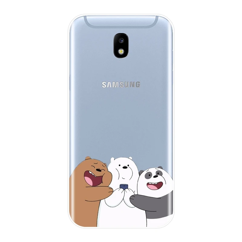 Милая задняя крышка для Samsung Galaxy J4 J6 J8 Plus, силиконовый чехол для Samsung J2 Prime J3 J5 J7