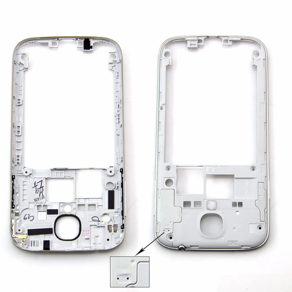 Для Samsung Galaxy S4 i9500 средняя рамка Корпус крышка запасных частей