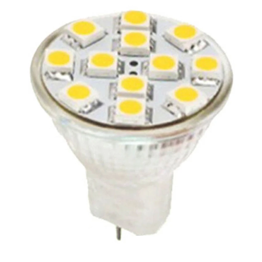 Светодиодная лампа MR16 белого цвета 12 в пост. Тока 5050SMD 2 Вт|Светодиодные лампы и