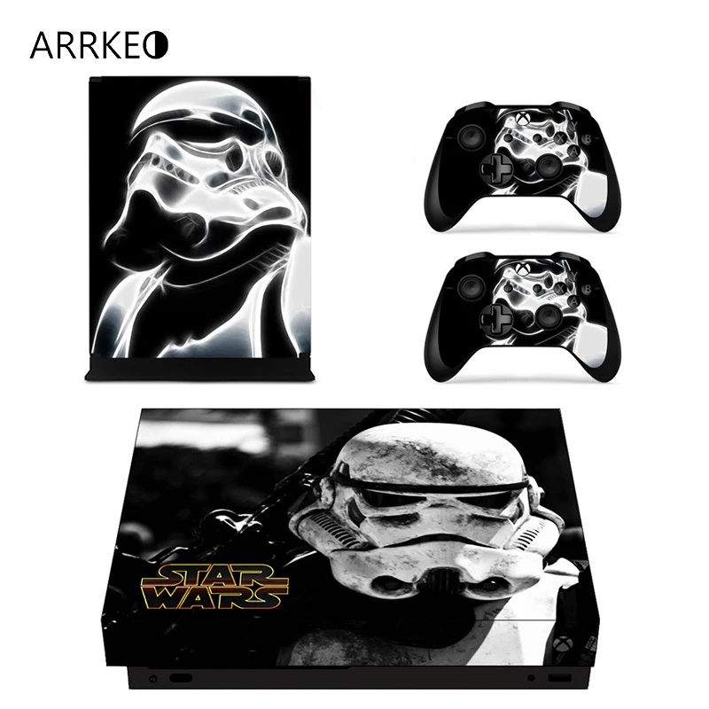 ARRKEO Звездные войны виниловая Обложка Наклейка Xboxone X Кожа для Xbox One консоль и 2