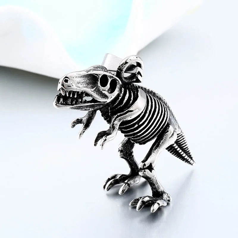 Beier 316L Stainless Steel Tyrannosaurus Necklace Pendant Prehistoric Dinosaur Men Fashion Jewelry Gift LLBP8-379P | Украшения и