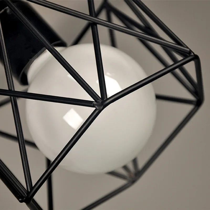 Железные подвесные светильники в античном стиле светодиодный потолочный