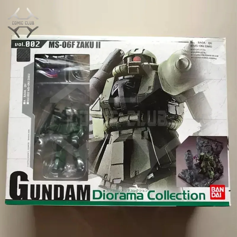 COMIC CLUB в наличии Оригинальные bandai 1/220 ZAKU II Зеленый Gundam набор декораций фигурку