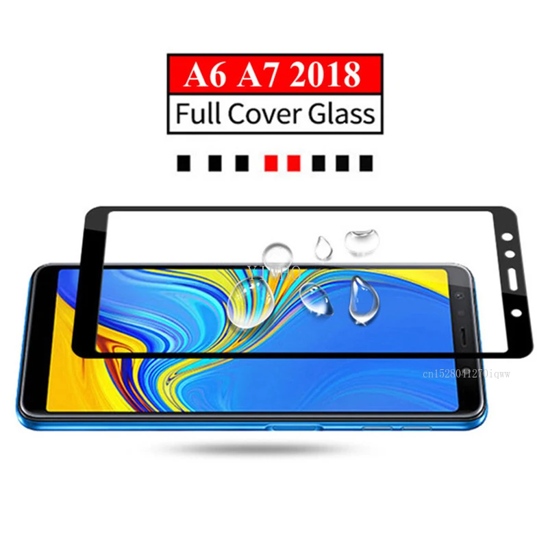 10 шт Для samsung Galaxy A6 A7 A9 A8 Plus A70 A50 A40 A30 A20 стекло Sumsung протектор экрана закаленное защитное стекло