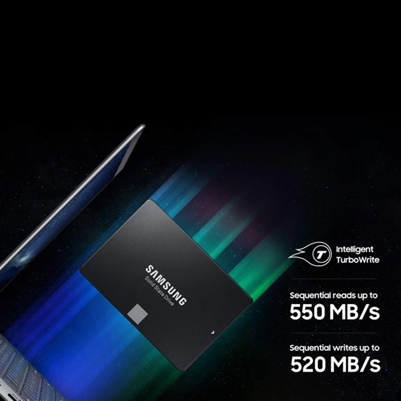 SAMSUNG 860 EVO 500 Гб SSD SATA3 2 5 дюйма Внутренний твердотельный диск 500g для ноутбука