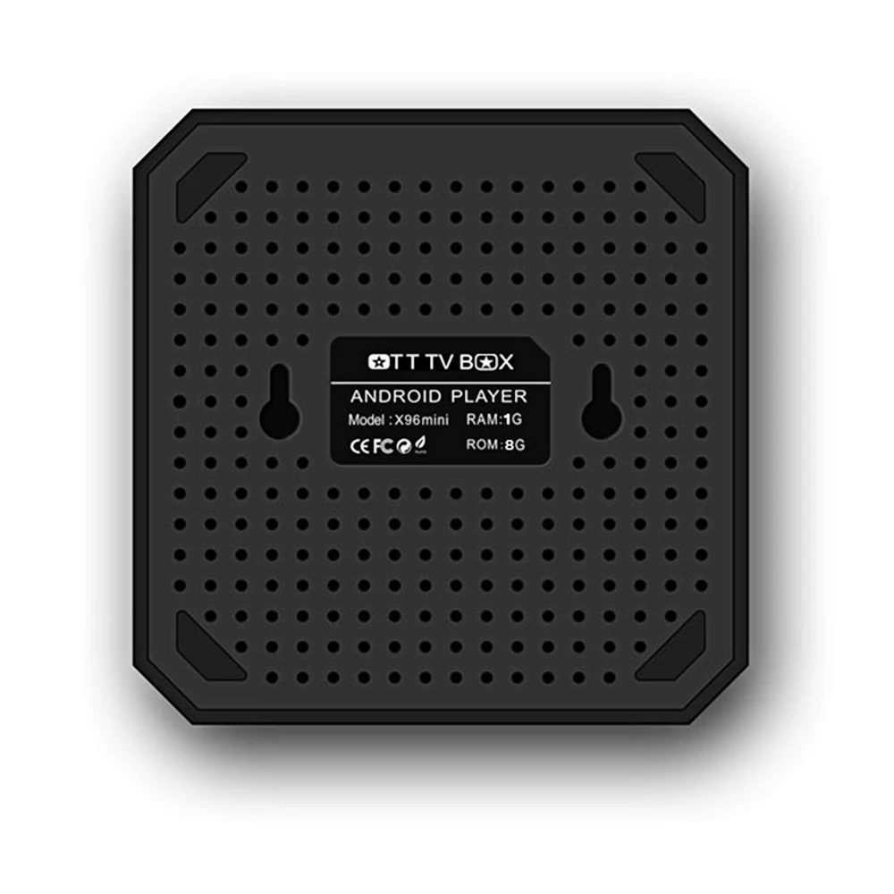 X96mini Android TV Box Цифровой плеер Amlogic S905W Поддержка 2 4 GHz 4K x 2K H.265 100M LAN медиаплеер