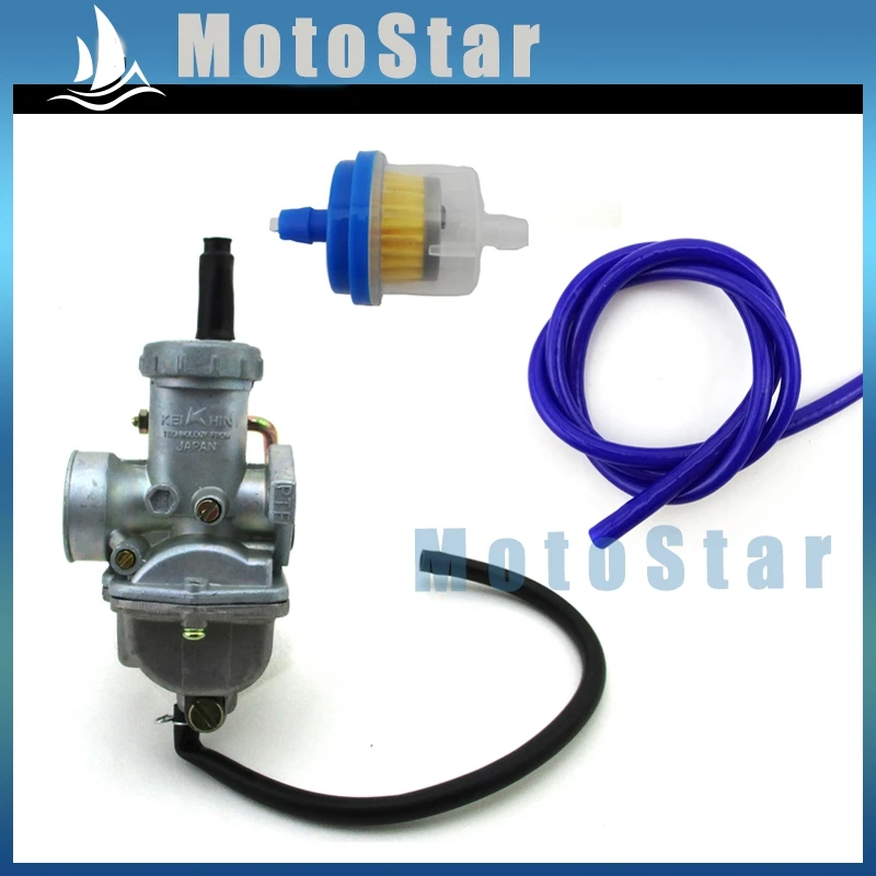 PZ16 Carb 16 мм карбюратор топливный шланг фильтр для 50cc 70cc 90cc 110cc двигатель Quad ATV Dirt Pit