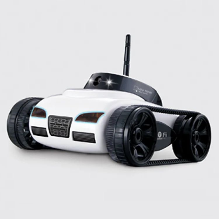 Белый Игрушка на дистанционном управлении rc Танк 777-270 Мини WiFi RC автомобиль с камерой Поддержка IOS Телефон Android передача в реальном времени rc Танк FSWB - Цвет: Белый