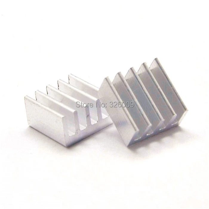 40 шт. теплоотвод из экструдированного алюминия 8 8x8 8x5 мм|aluminum heatsink|extruded aluminum