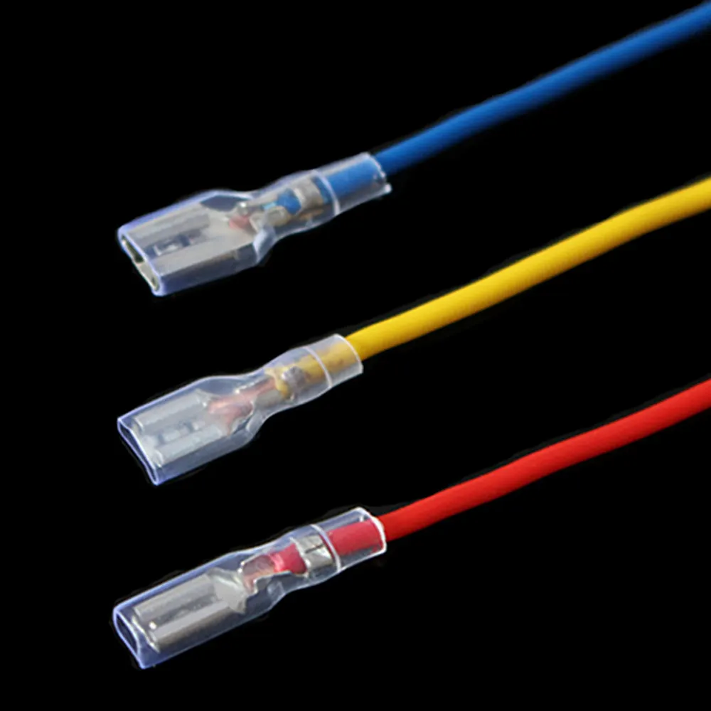 150 шт. 6 3/4 8/2 8 каждого размера 50 с Умной крышкой зажим для холодного отжима клеммы